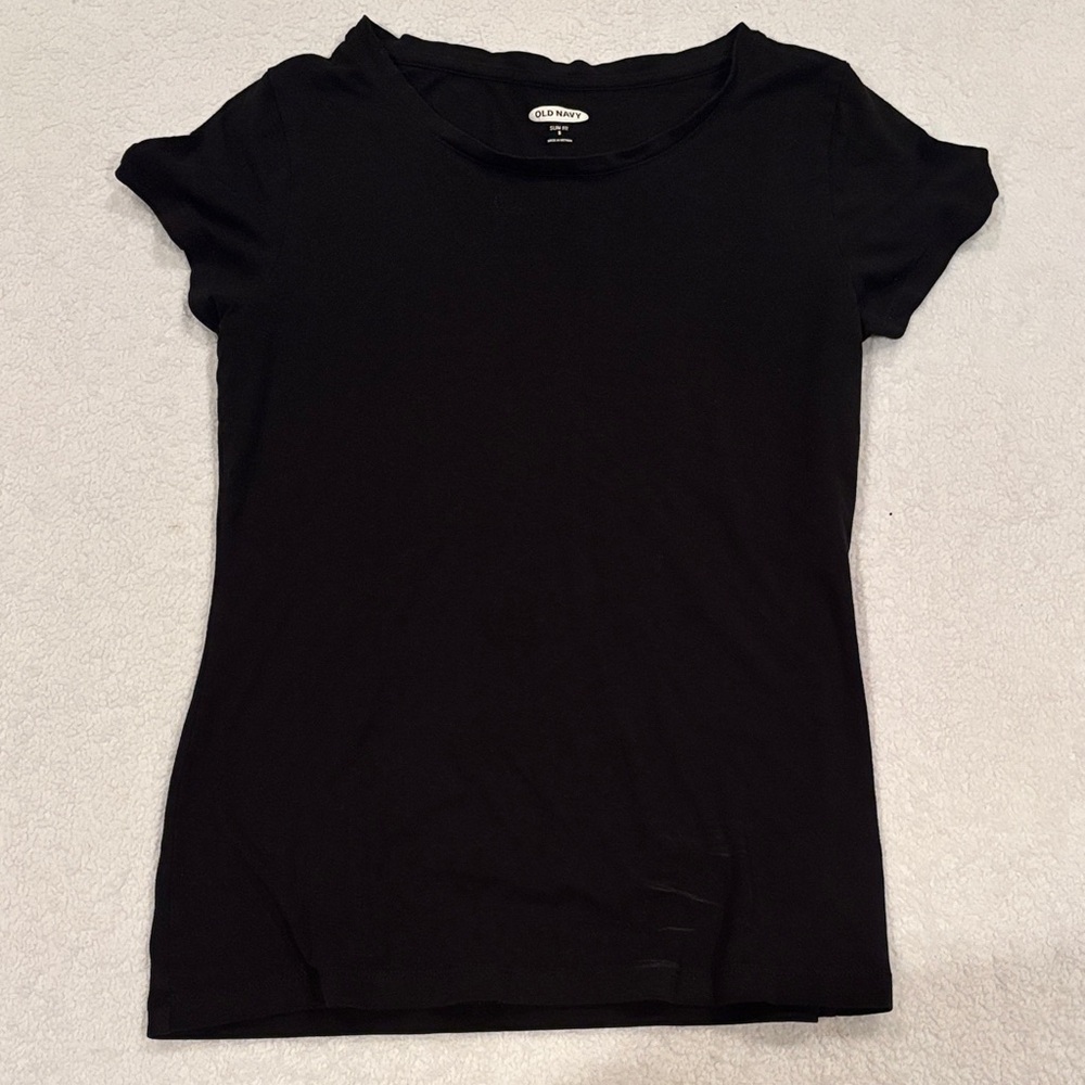 Old Navy Black Short Sleeve Tee
